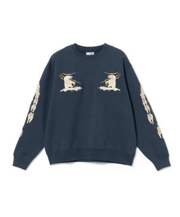 【別注】テーラー東洋 / SUKA刺繍 SWEAT CREW NECK
