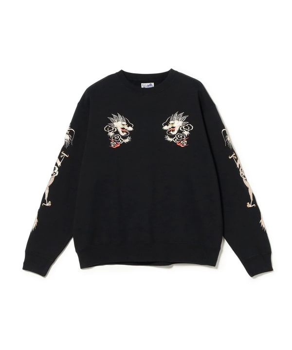【別注】テーラー東洋 / SUKA刺繍 SWEAT CREW NECK
