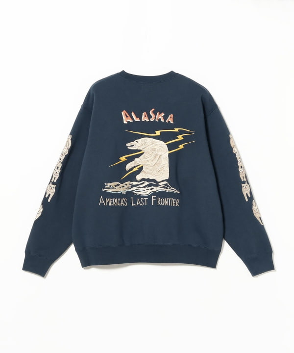 【別注】テーラー東洋 / SUKA刺繍 SWEAT CREW NECK