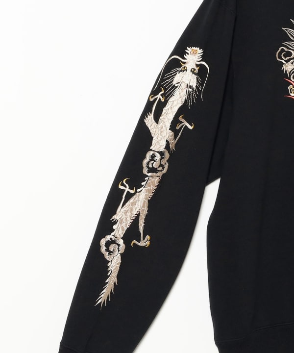 【別注】テーラー東洋 / SUKA刺繍 SWEAT CREW NECK
