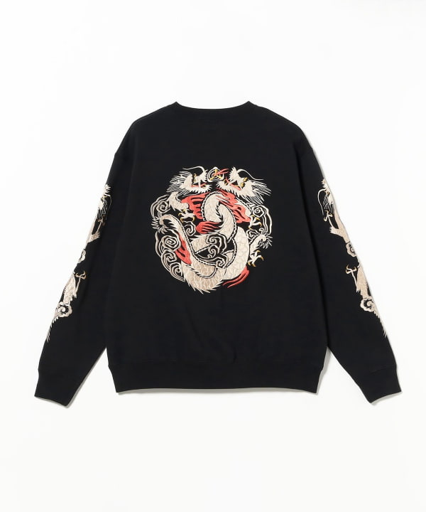 【別注】テーラー東洋 / SUKA刺繍 SWEAT CREW NECK