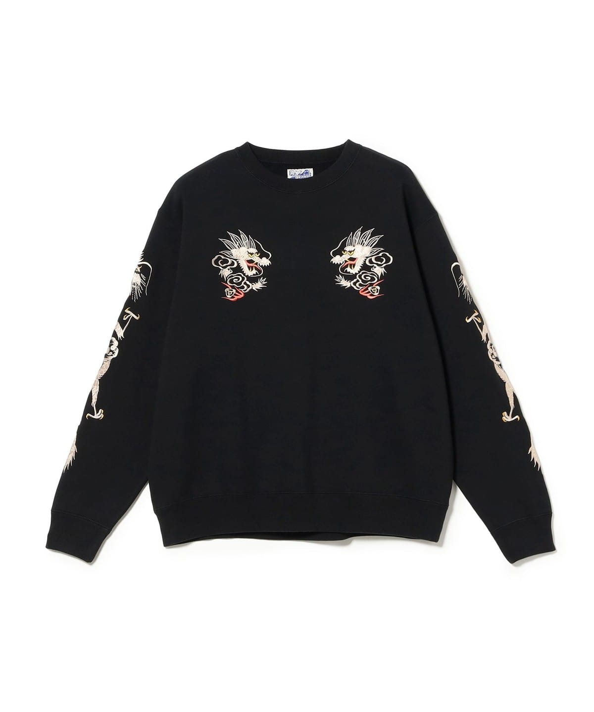 BEAMS（ビームス）【別注】テーラー東洋 / SUKA刺繍 SWEAT CREW NECK