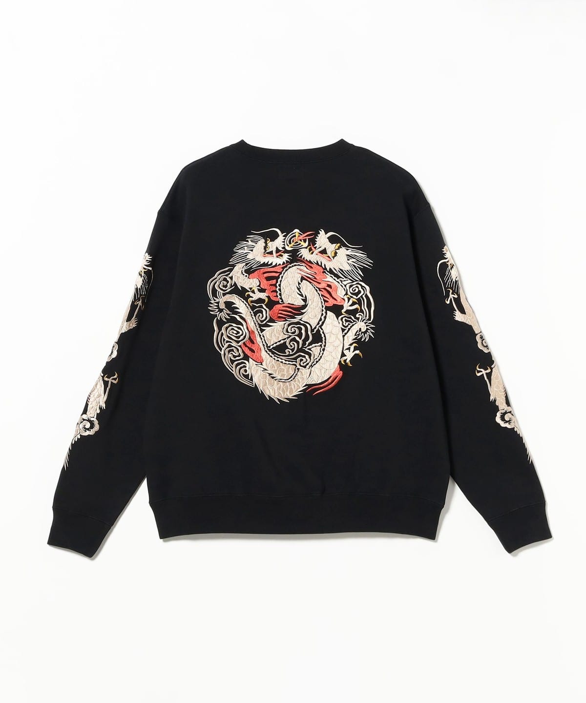BEAMS（ビームス）【別注】テーラー東洋 / SUKA刺繍 SWEAT CREW NECK