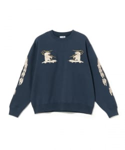 【別注】テーラー東洋 / SUKA刺繍 SWEAT CREW NECK