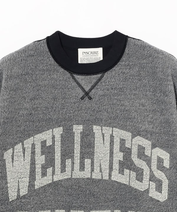 INSCRIRE /  Loose Fit Reversible Sweat