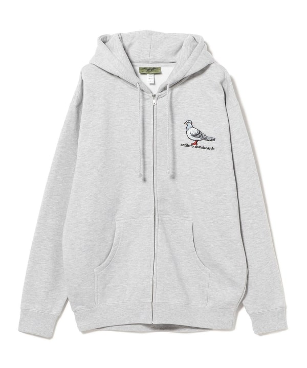 ANTI HERO / LIL PIGEON EMB ZIP HOODIE