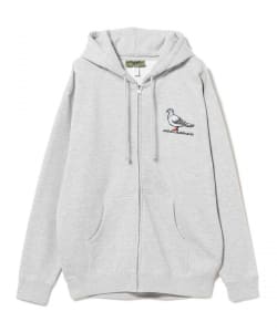 ANTI HERO / LIL PIGEON EMB ZIP HOODIE