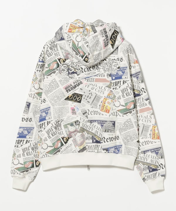 SSSTUFFF / Newspaper Spy Hoodie