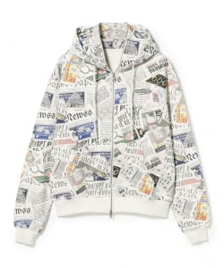 SSSTUFFF / Newspaper Spy Hoodie