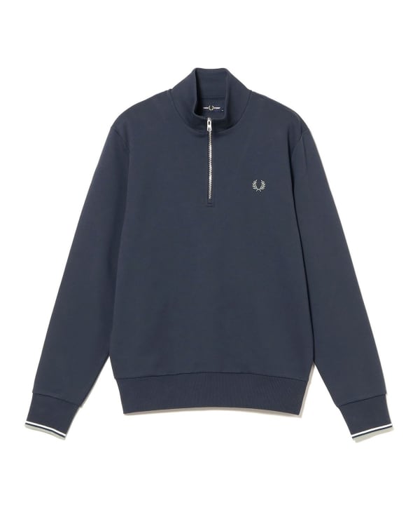 BEAMS（ビームス）FRED PERRY / Half Zip Sweatshirt 