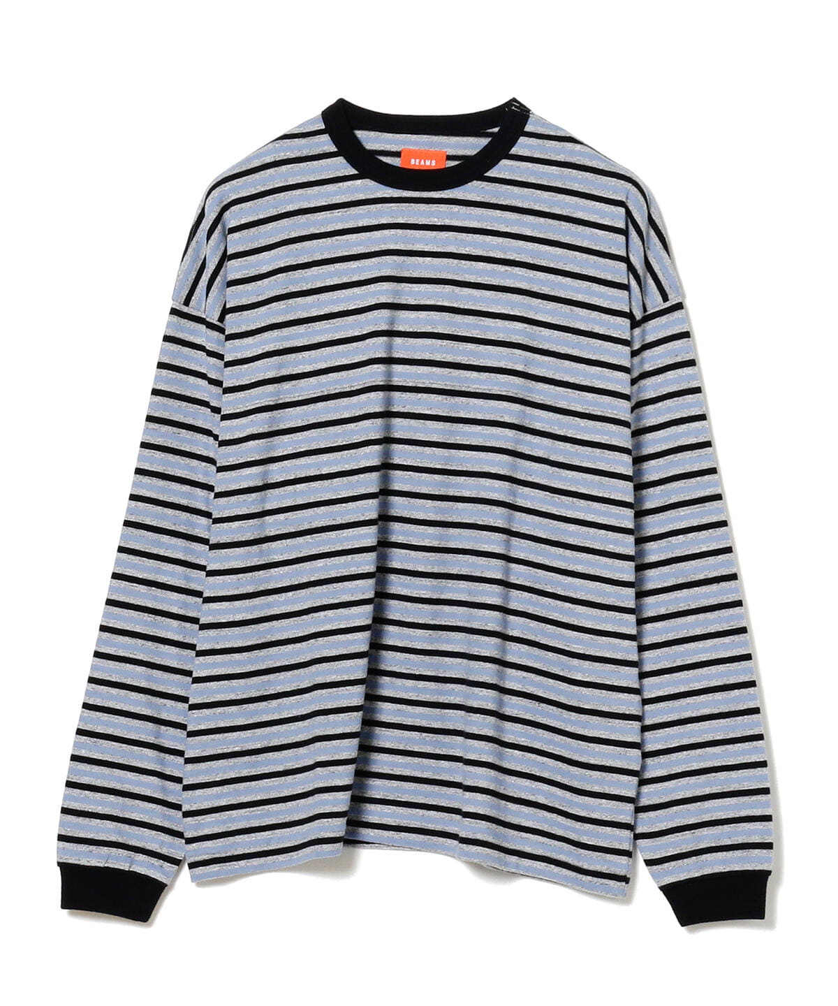 BEAMS [BEAMS] BEAMS / Cotton rayon border long sleeve (T-shirt