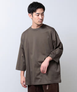 BEAMS / シルケット 8分袖 Tシャツ