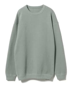 Crepuscule / Moss Stitch Long Sleeve Crew