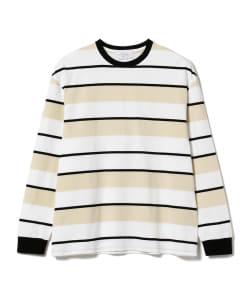 UNUSED  / Panel Border Long Sleeve T-Shirt
