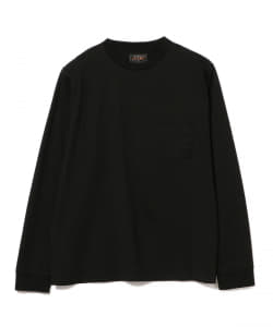 ▲BEAMS PLUS / ロングスリーブ ポケット Tシャツ
