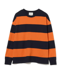 INSCRIRE / Border Long Sleeve T-shirt