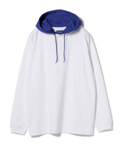 ▲BEAMS / 2トーン フェイク レイヤード パーカ