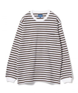 ▲BEAMS / ボーダー ポケット Tシャツ