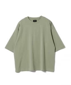 ▲BEAMS / シルケット 5分袖 カットソー