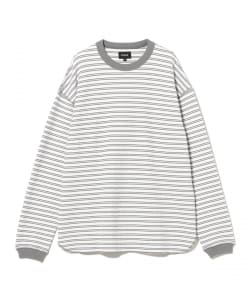 ストレッチ ルーズ クルーネック サーマル