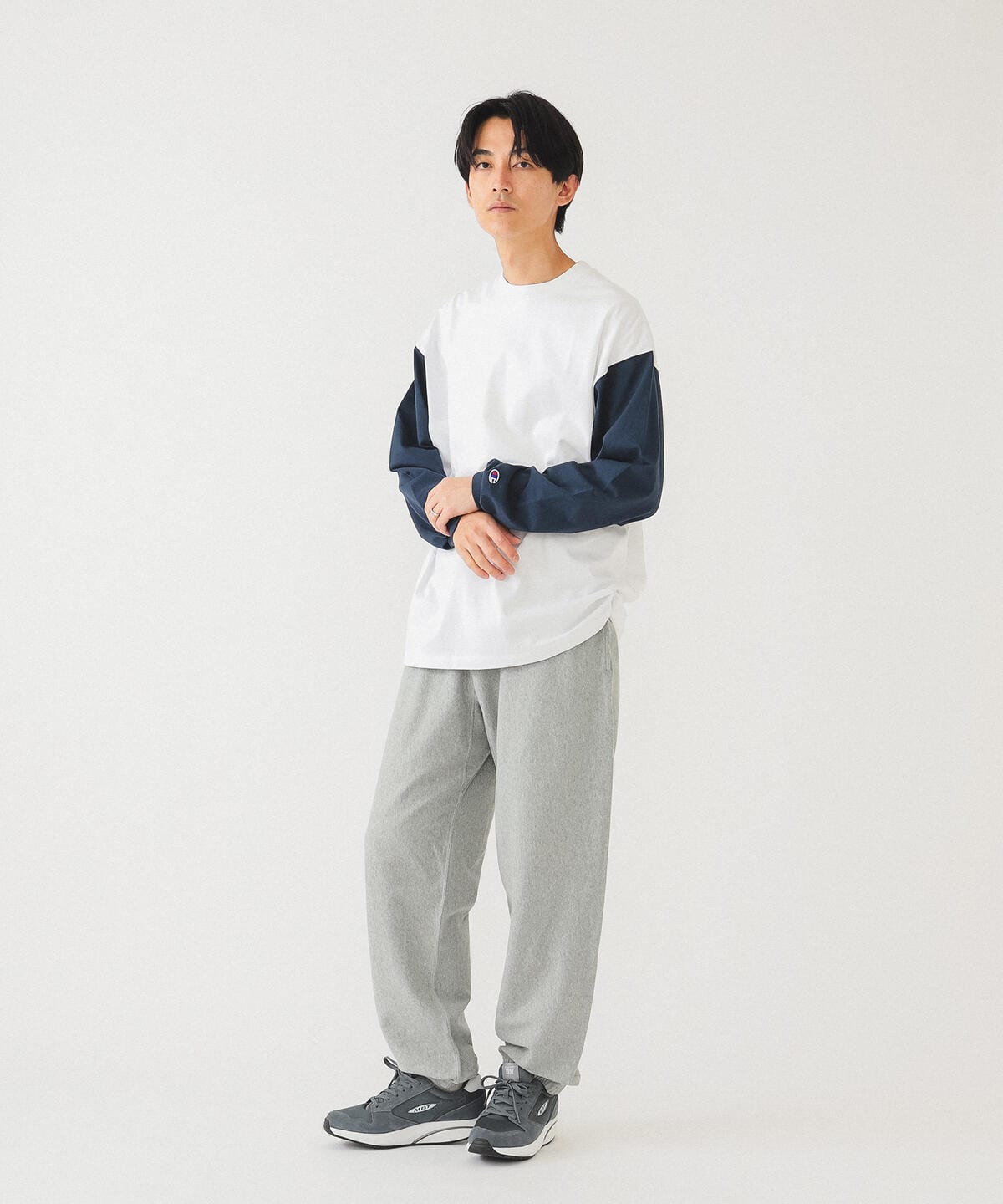 BEAMS（ビームス）【アウトレット】Champion × BEAMS / 別注 2トーン