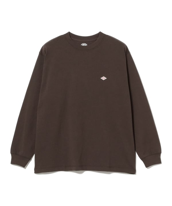 DANTON / crew neck long sleeve T-shirt