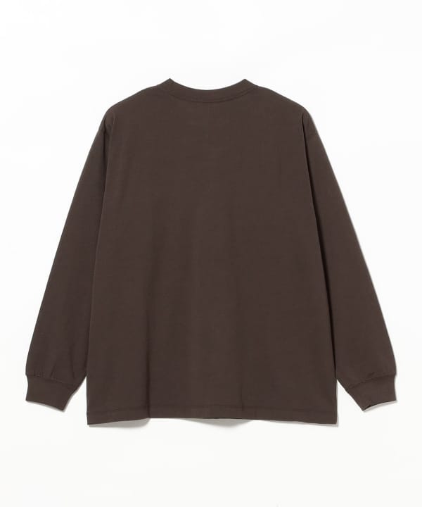 DANTON / crew neck long sleeve T-shirt