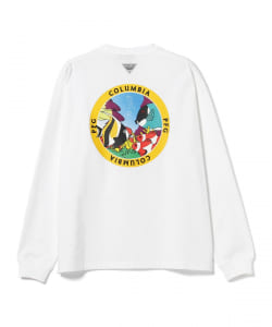 ▲Columbia PFG × BEAMS / 別注 LOGRIVER II BMS LONG SLEEVE T-SHIRT