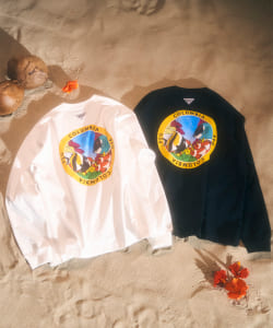 ▲Columbia PFG × BEAMS / 別注 LOGRIVER II BMS LONG SLEEVE T-SHIRT