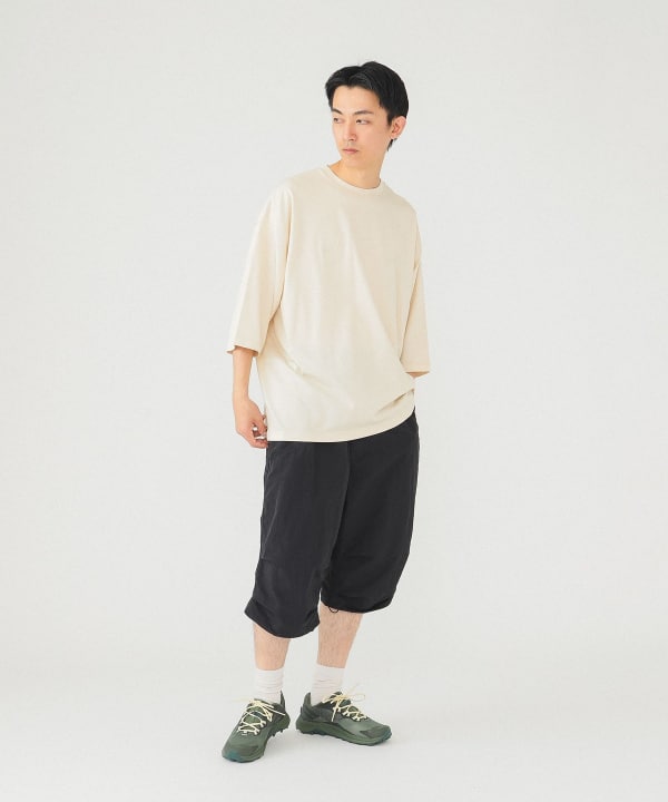 BEAMS（ビームス）シルケット クルーネック 8分袖（Tシャツ・カットソー Tシャツ）通販｜BEAMS