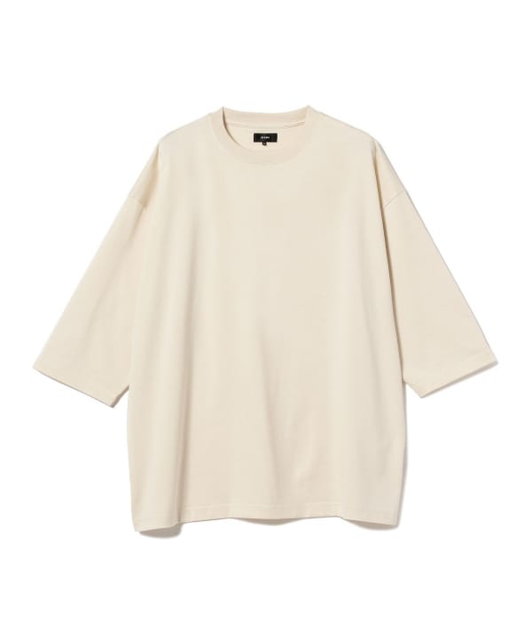 BEAMS（ビームス）シルケット クルーネック 8分袖（Tシャツ・カットソー Tシャツ）通販｜BEAMS