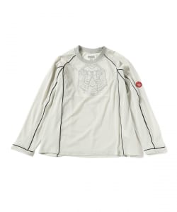 ▲C.E / MESH RAGLAN COLOUR LONG SLEEVE T