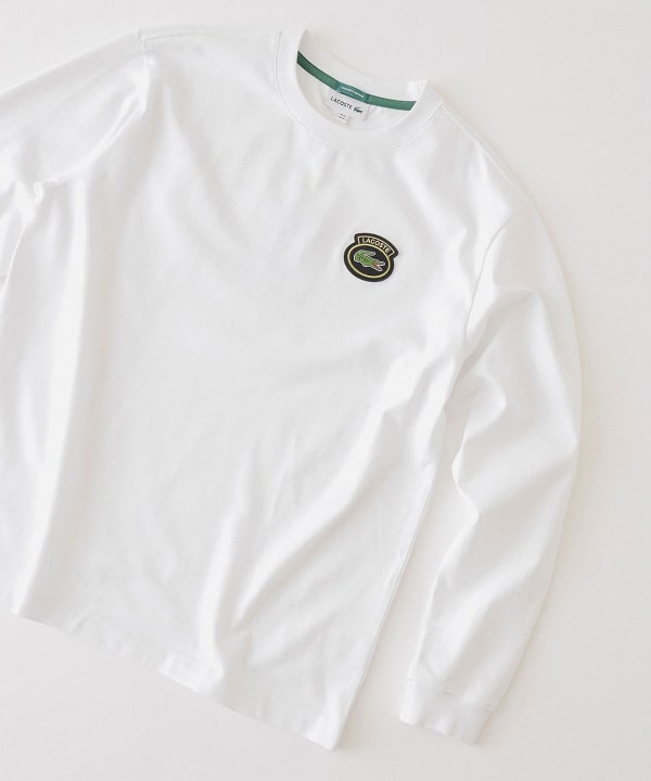 LACOSTE × BEAMS / 別注 Long Sleeve T-shirt