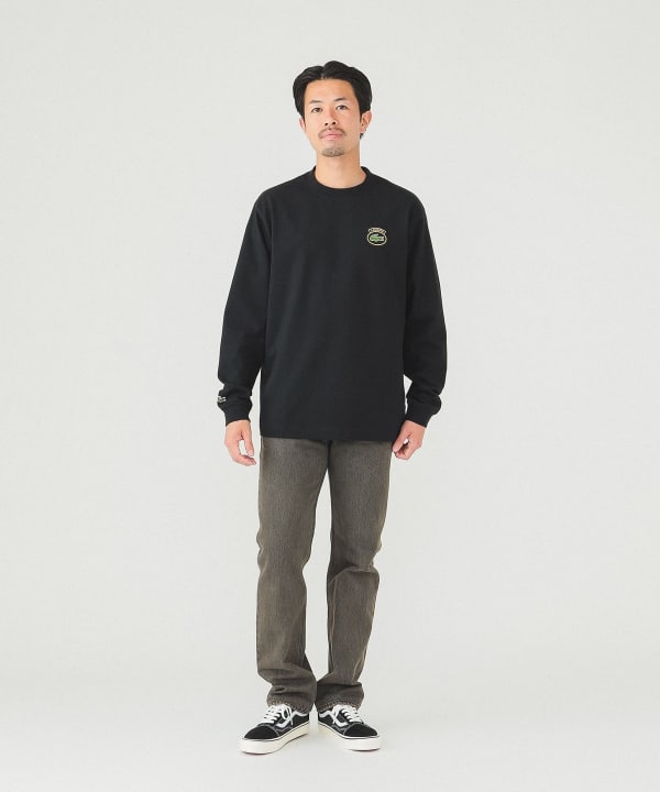 BEAMS（ビームス）LACOSTE for BEAMS / 別注 エンブレムロゴ ロング