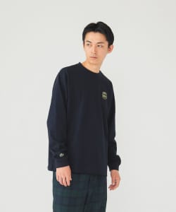 LACOSTE for BEAMS / 別注 エンブレムロゴ ロングスリーブ Tシャツ