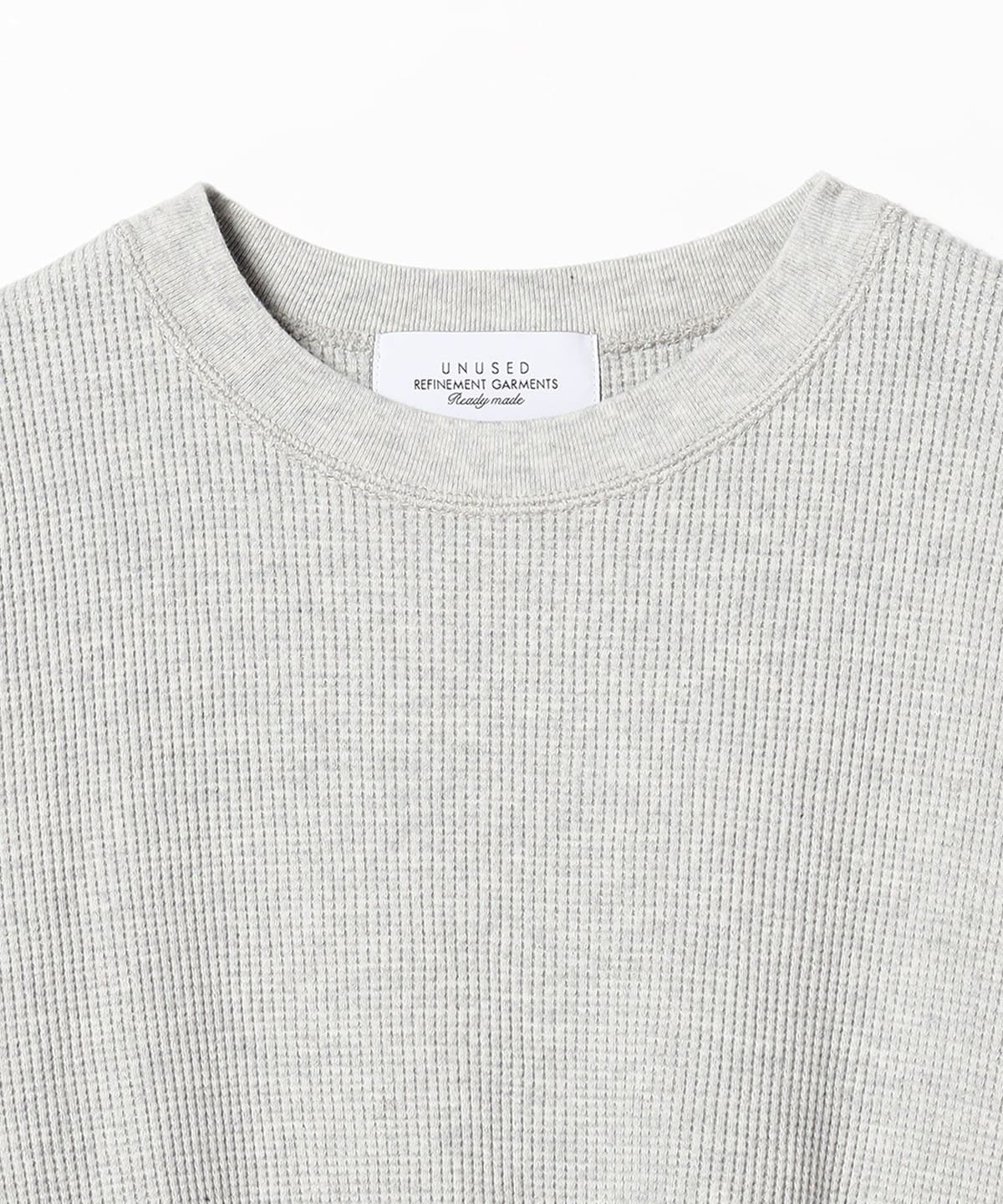 BEAMS（ビームス）UNUSED / Long Sleeve Waffle T-shirt（Tシャツ