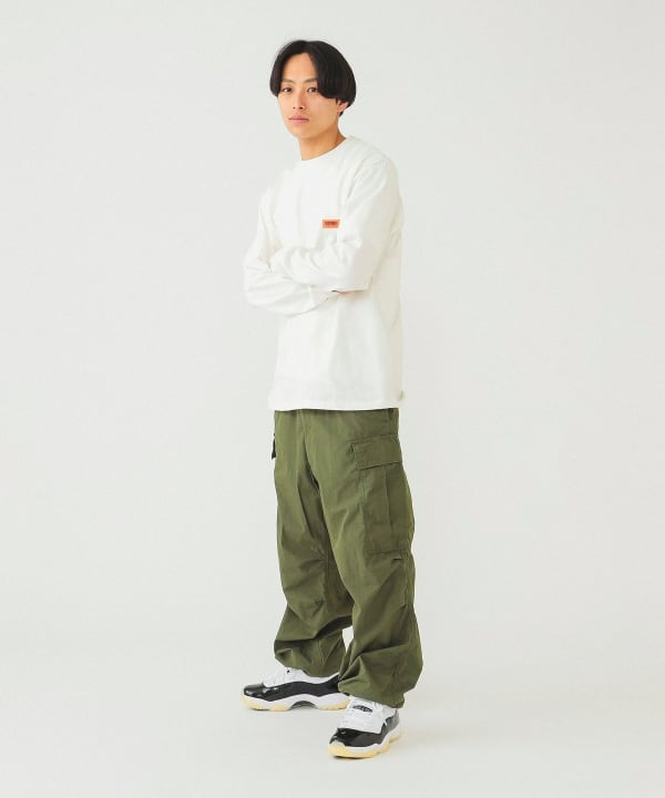 BEAMS（ビームス）UNIVERSAL OVERALL × BEAMS / 別注 ロゴ ロング