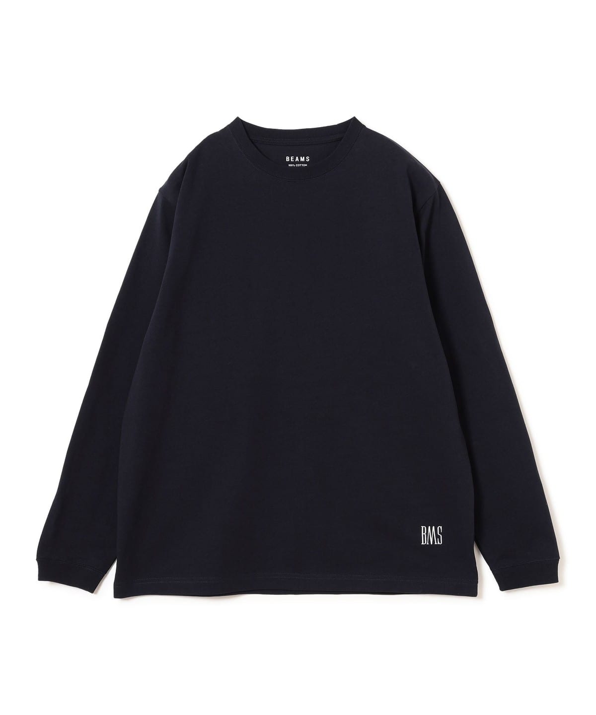 BEAMS（ビームス）BEAMS / BMSロゴ ベーシック ロングスリーブ Tシャツ 