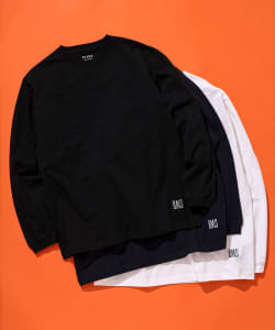 BMSロゴ ベーシック ロングスリーブ Tシャツ