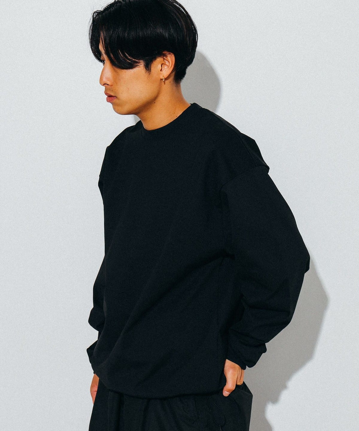 テック ヘビーウェイト Tシャツ Tシャツ・カットソー MEN BLACK S テック ヘビーウェイト Tシャツ Tシャツ・カットソー MEN BLACK S
