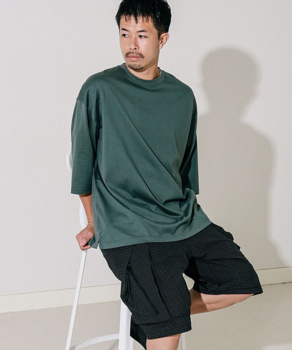 beams 8分丈 シャツ