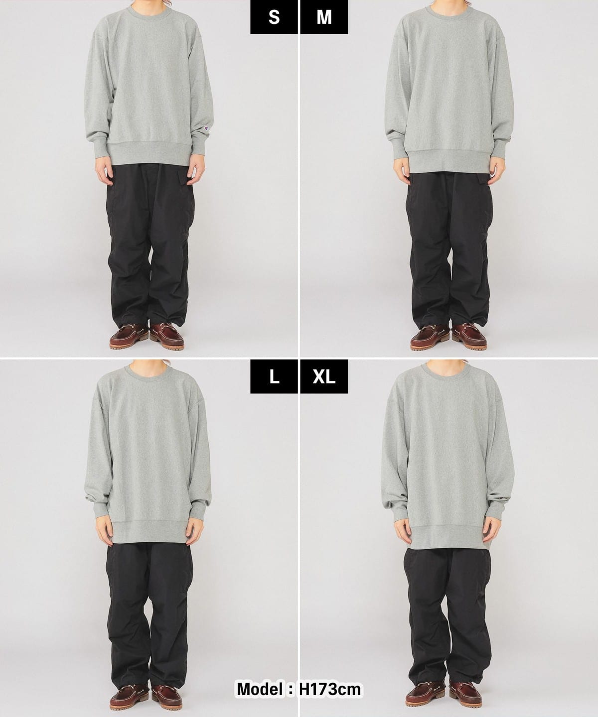 BEAMS（ビームス）【別注】Champion / ルーズフィット ロングスリーブ