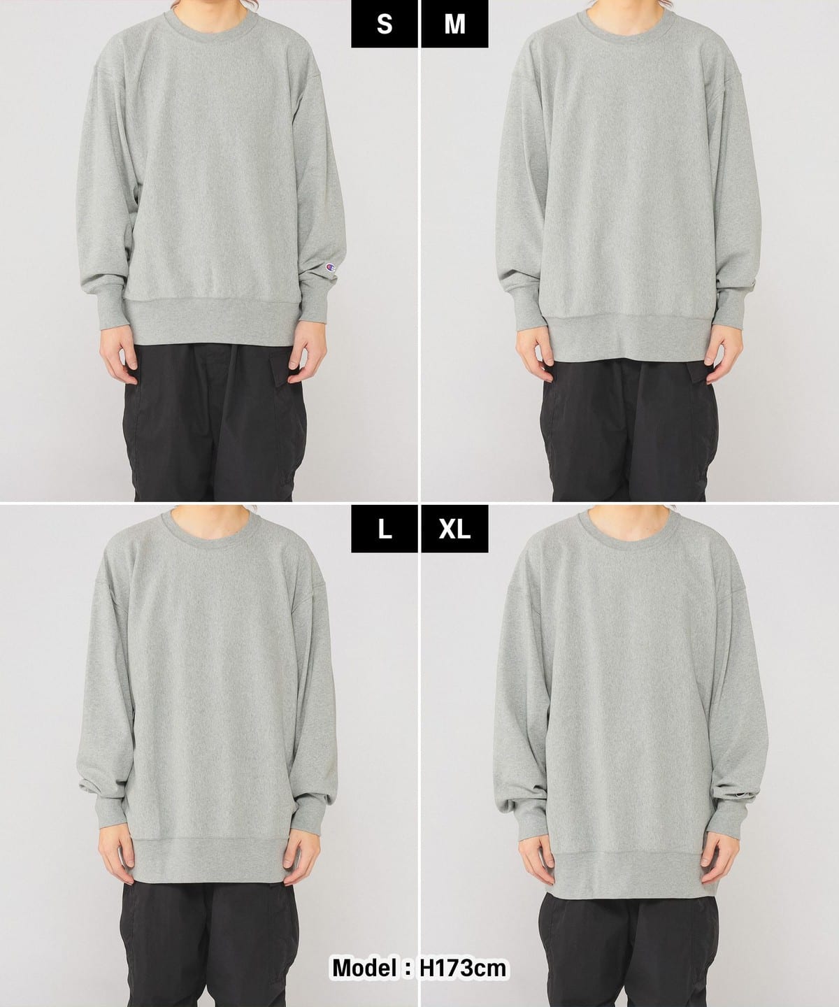 BEAMS（ビームス）【別注】Champion / ルーズフィット ロングスリーブ