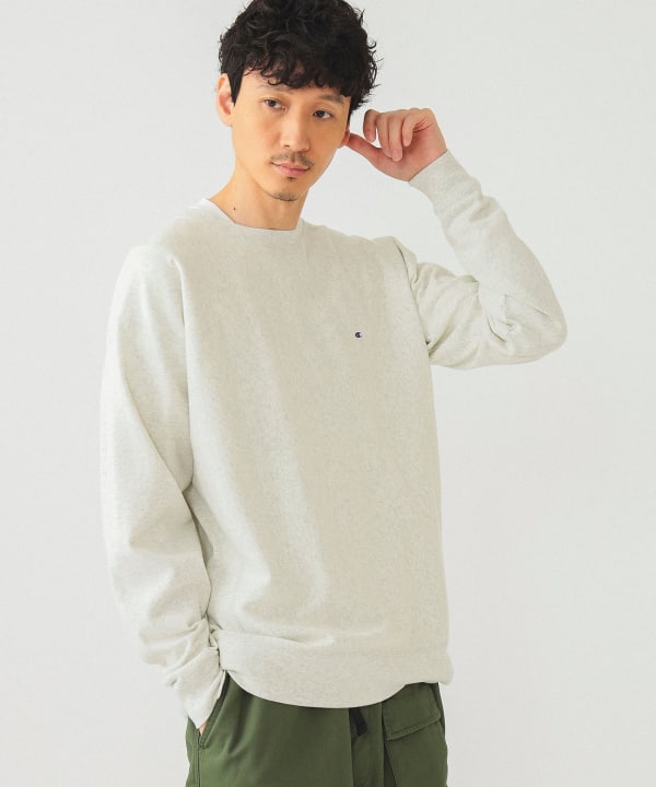 BEAMS（ビームス）【別注】Champion / リバースウィーブ(R) ロングスリーブ Tシャツ（Tシャツ・カットソー Tシャツ）通販｜BEAMS