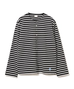 ▲ORCIVAL × BEAMS / 別注 スナップボタン カーディガン