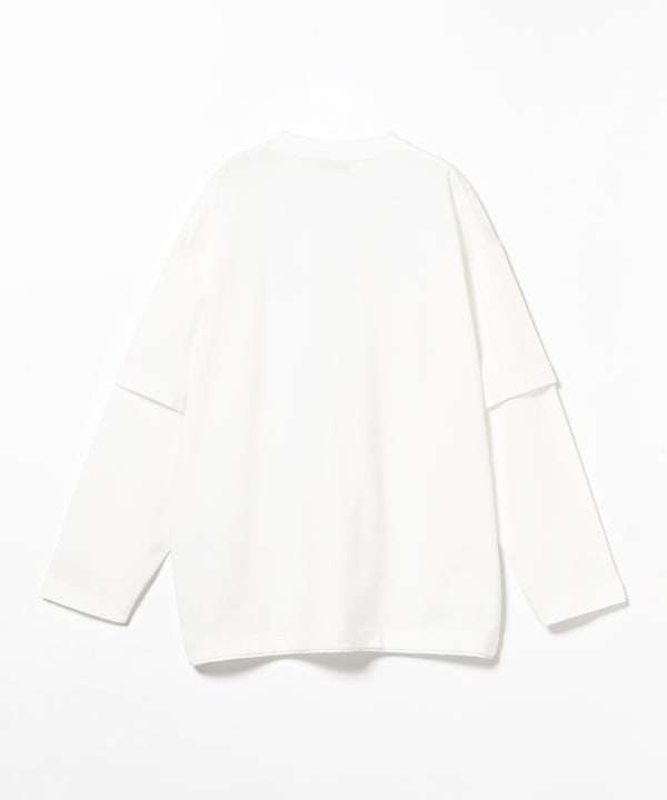 新品未使用品　Farah ロングTシャツ2024ss BEAMS（ビームス）FARAH / Layered Longsleeve Tee（Tシャツ