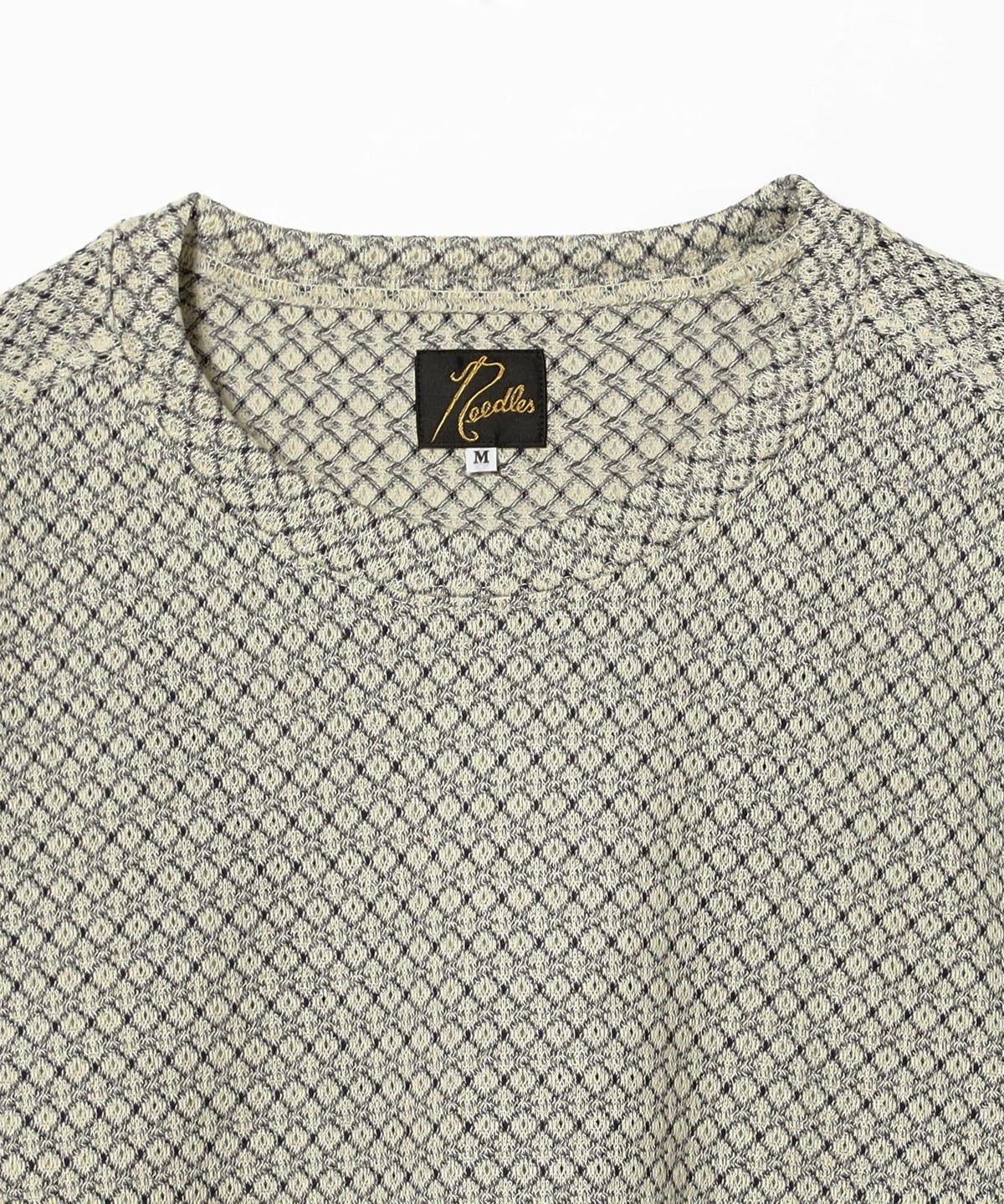 BEAMS（ビームス）NEEDLES / L/S U-Neck Tee - R/PE Russell（T