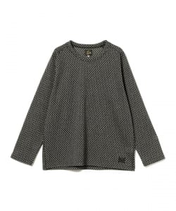NEEDLES / L/S U-Neck Tee - R/PE Russell