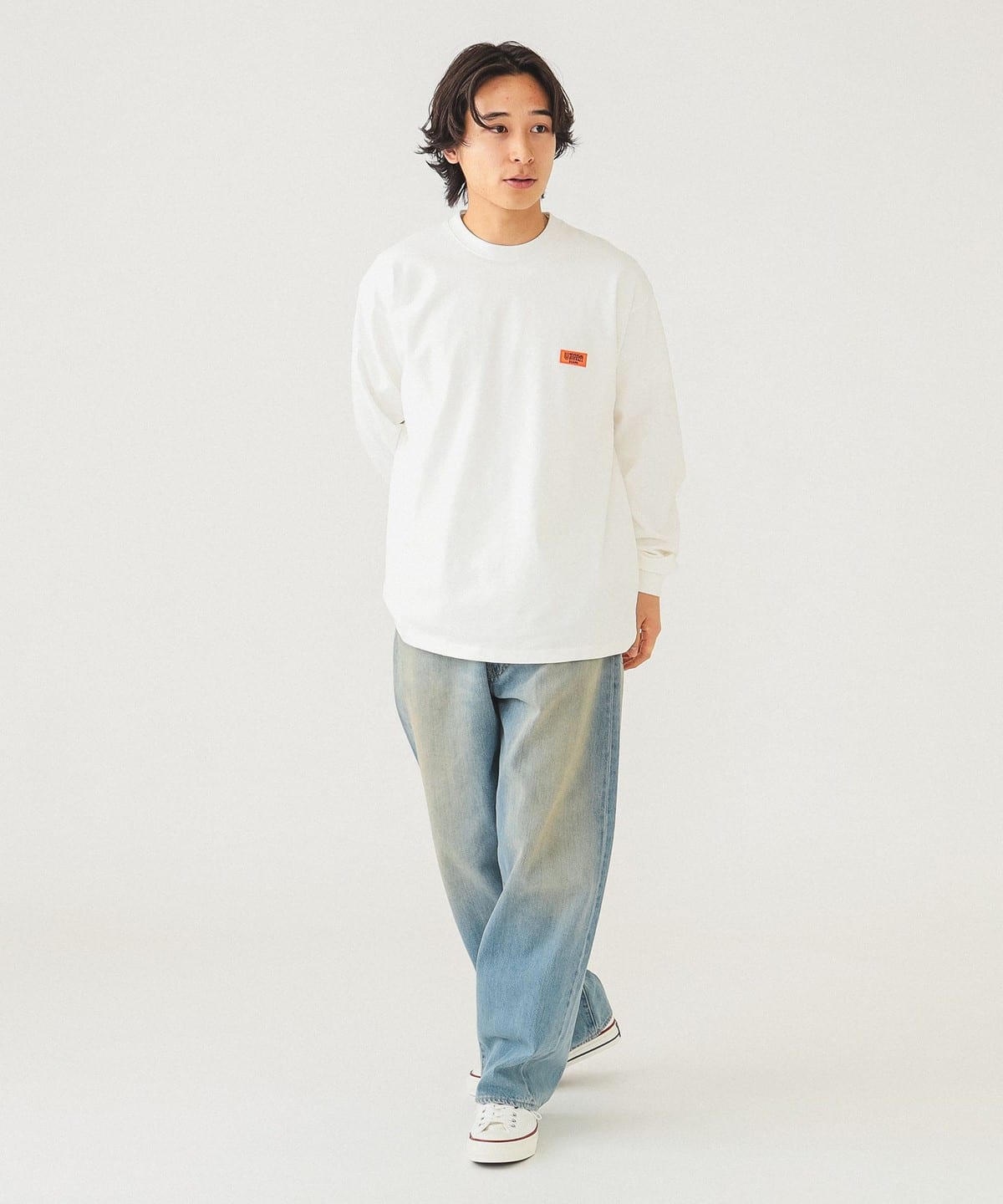 BEAMS mmts 魔太郎がくる!! ロングTシャツ Mサイズ 未使用】BEAMS × 魔太郎がくる!! コラボ 長袖Tシャツ L 黒
