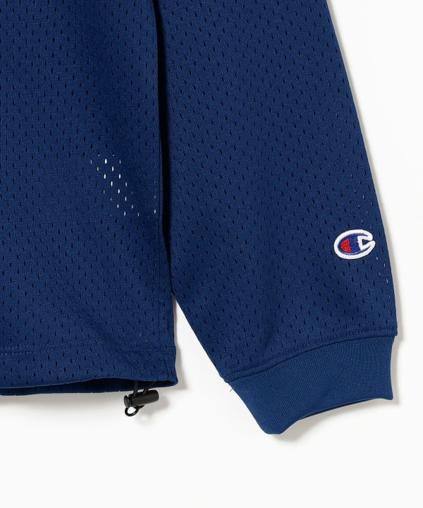 BEAMS (BEAMS) [Special order] Champion / Mesh long sleeve T